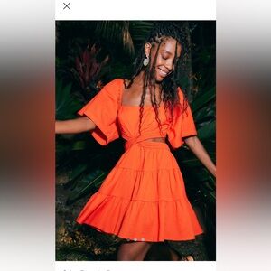 Free People Cross of Light Dress